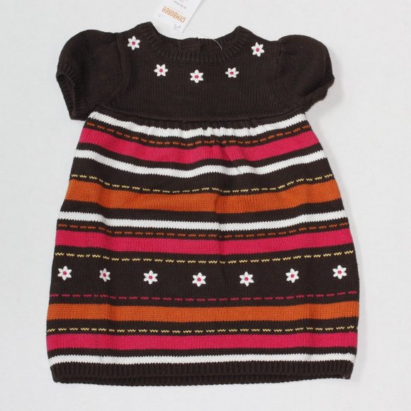 NWT Gymboree 6-12M sweater dress tights 03 shoes outfit Fall for Autumn - Picture 2 of 13